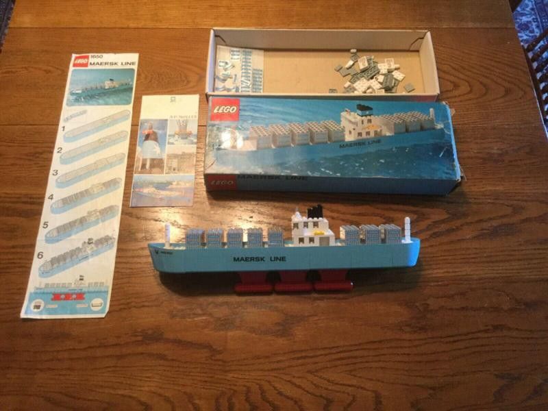 Lego Maersk Container Ship 1650