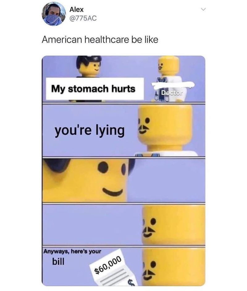 Legos trying to go to the doctor