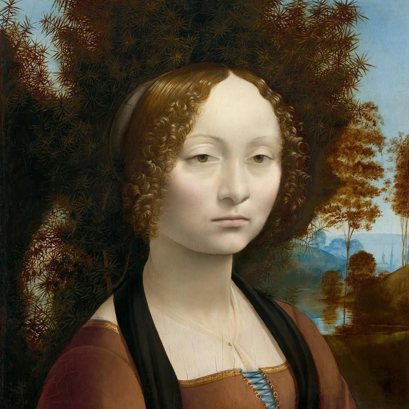 Leonardo da Vinci’s 'Portrait of Ginevra de' Benci'