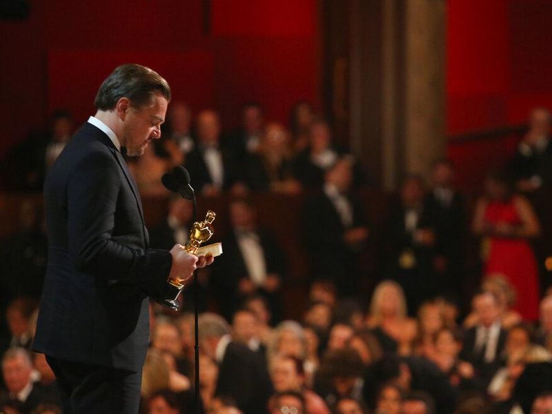 Leonardo DiCaprio wins Oscar for best actor