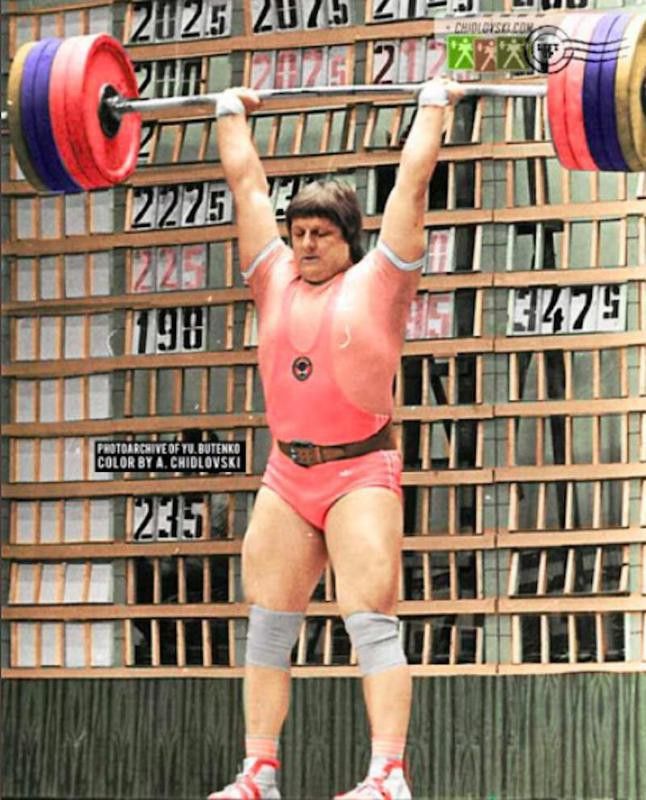 Leonid Taranenko lifting