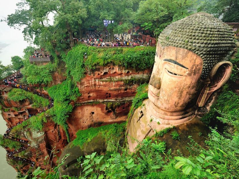 Leshan giant Buddha