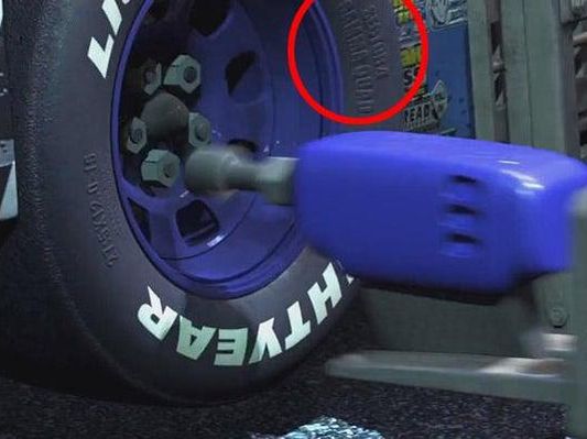 Lightyear tires in Cars