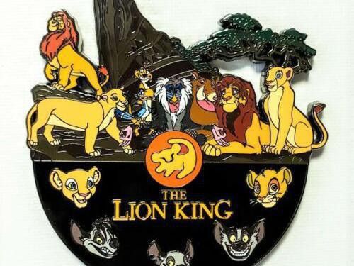 Lion King Record Breaker Prototype pin
