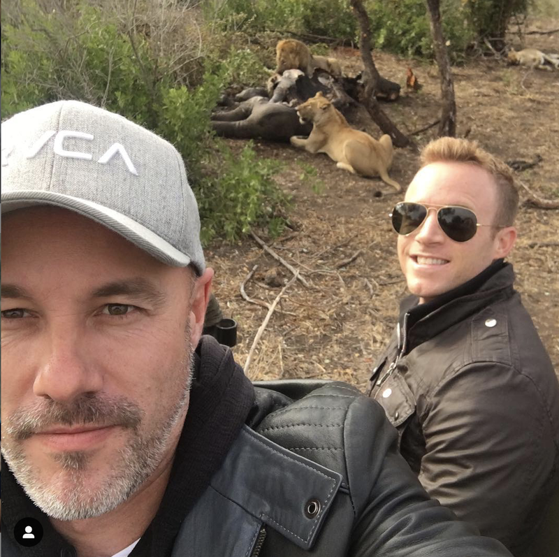 Lion selfie