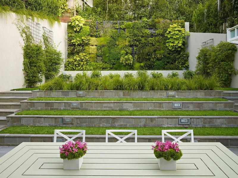 Living wall garden design