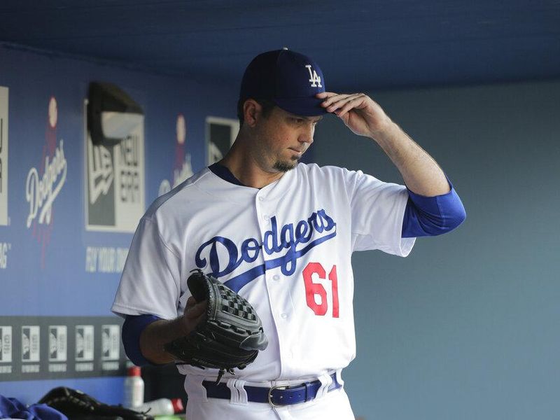 Los Angeles Dodgers pitcher Josh Beckett