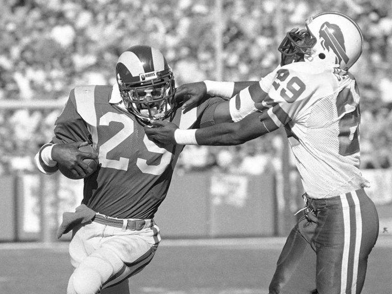 Los Angeles Rams running back Eric Dickerson