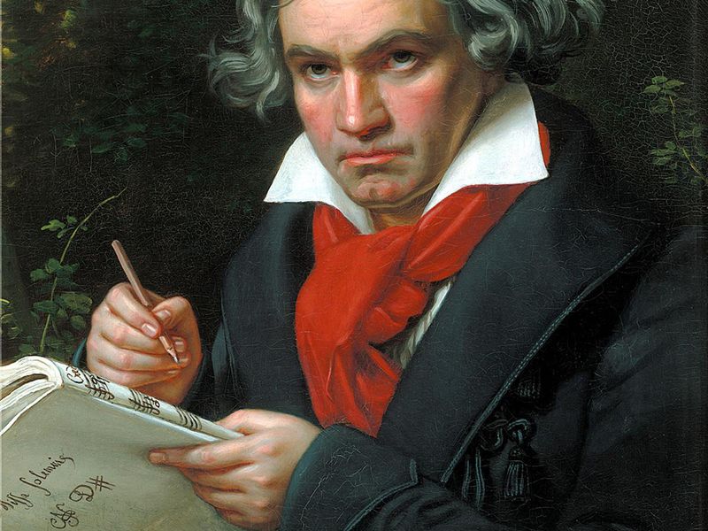 Ludwig van Beethoven portrait