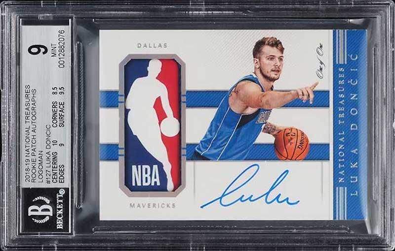 Luka doncic rookie card