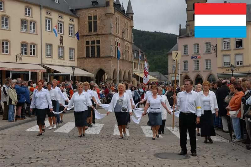 Luxembourg street dance ceremony