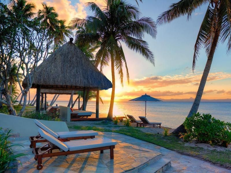 Luxury eco resort in Fiji