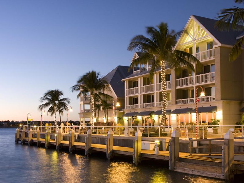 Luxury hotels in Key West at sunset