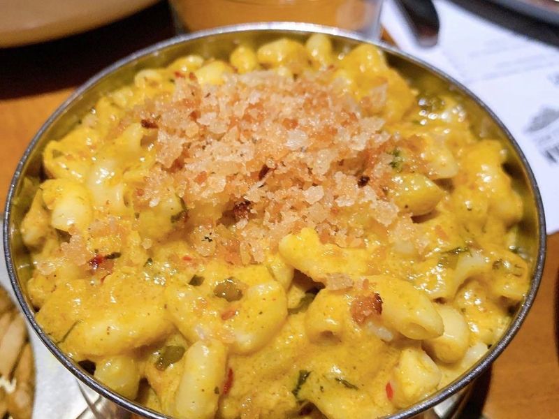 Mac n cheese from Chauhan Ale and Masala House