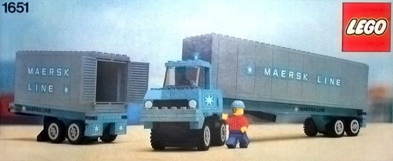 Maersk Line Container Lorry