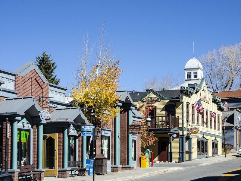 Main street in Breckenridge, Colorado