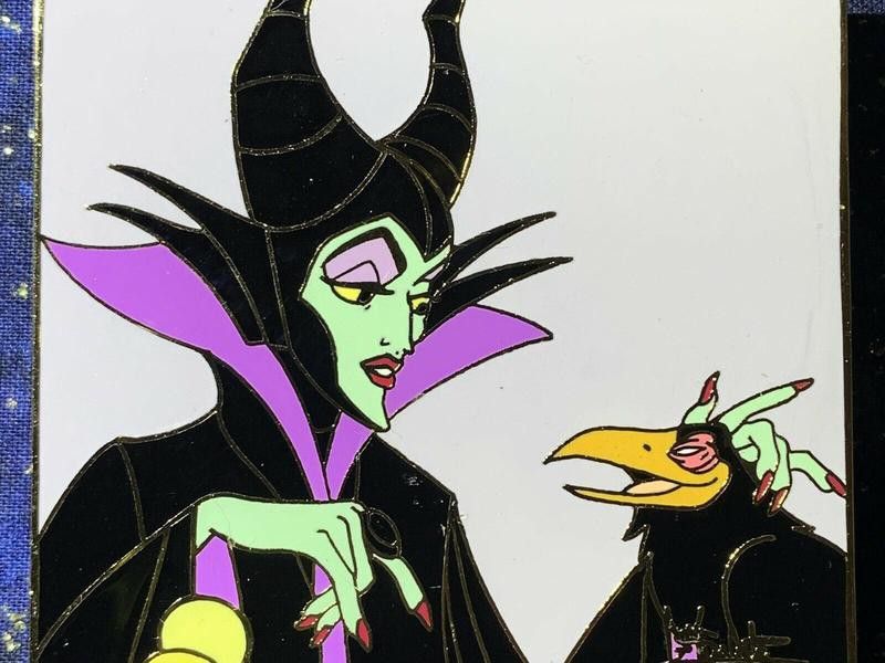 Maleficent and Diablo Pin