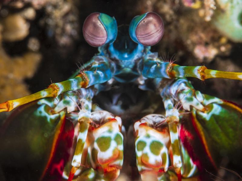 Mantis Shrimp closeup