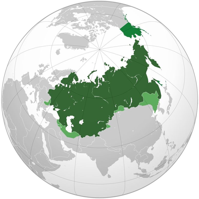 Map of the Russian Empire