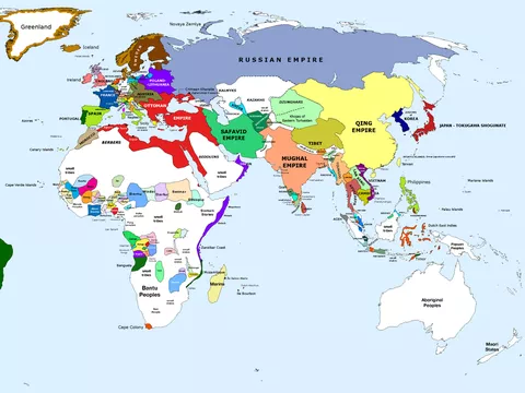 geography map countries