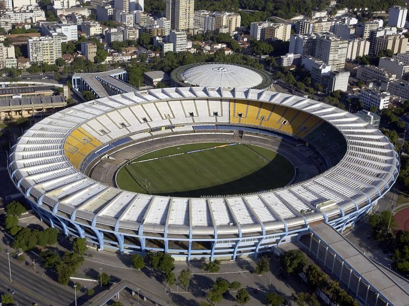 Maracana Stadium in Rio de Janeiro, Brazil