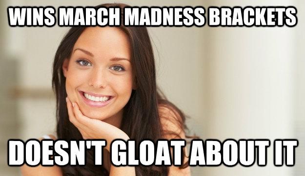 March Madness bracket winner meme