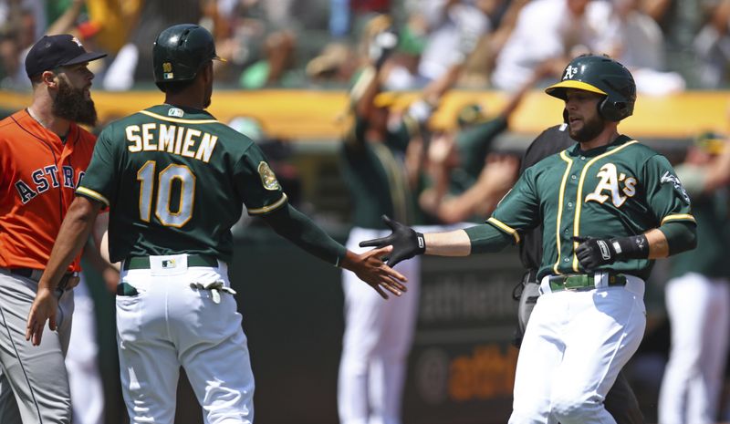 Marcus Semien and Jed Lowrie