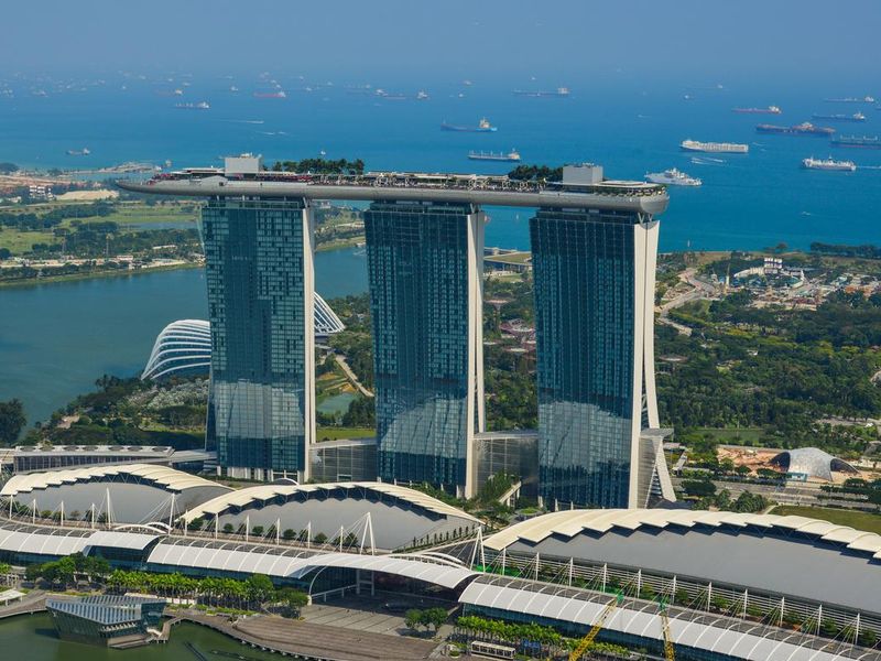 Marina Bay Sands complex in Singapore