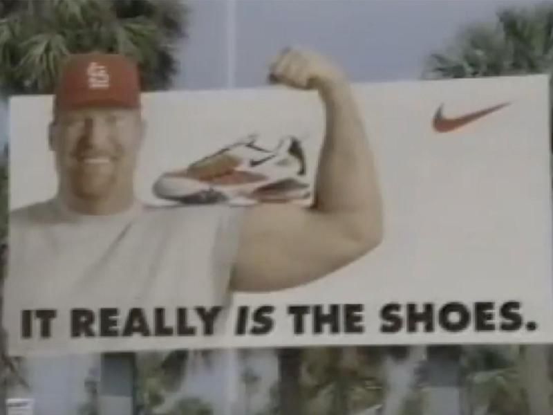 Mark McGwire in Nike commercial