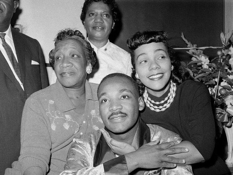 Martin Luther King and wife Coretta