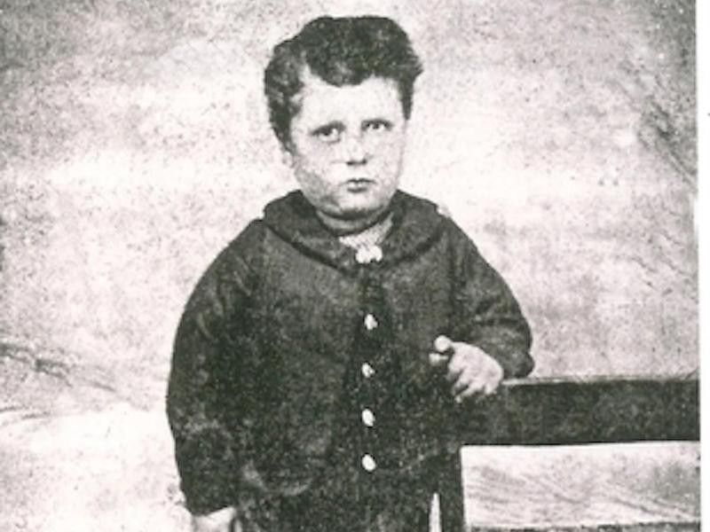 Martin Van Buren as a toddler in the late 1830s