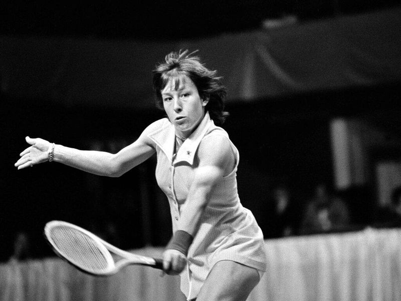 Martina Navratilova boasted perhaps the greatest serve-and-volley game that women’s tennis has ever seen.