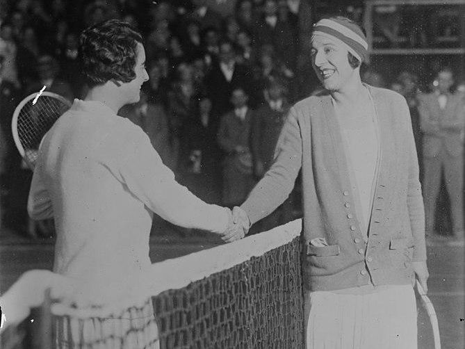 Mary browne and suzanne lenglen