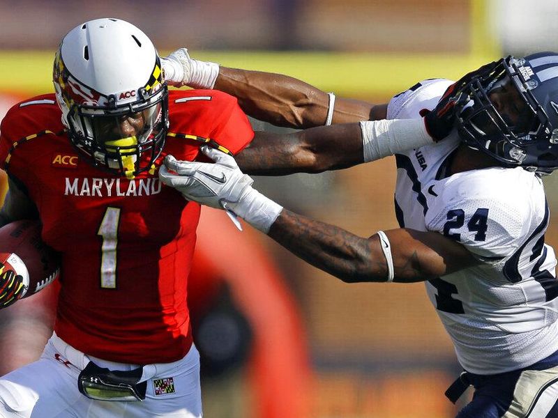 Maryland wide receiver Stefon Diggs