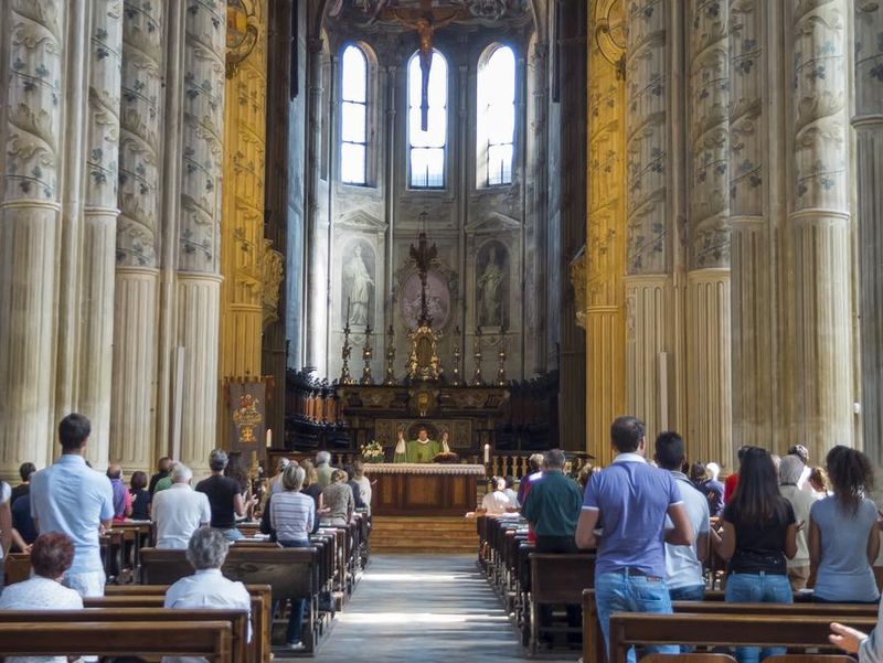 Mass in catholic church