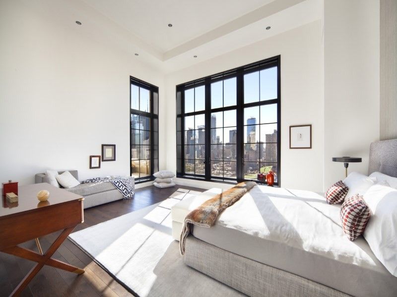 Master bedroom in Trevor Noah's $10 million apartment