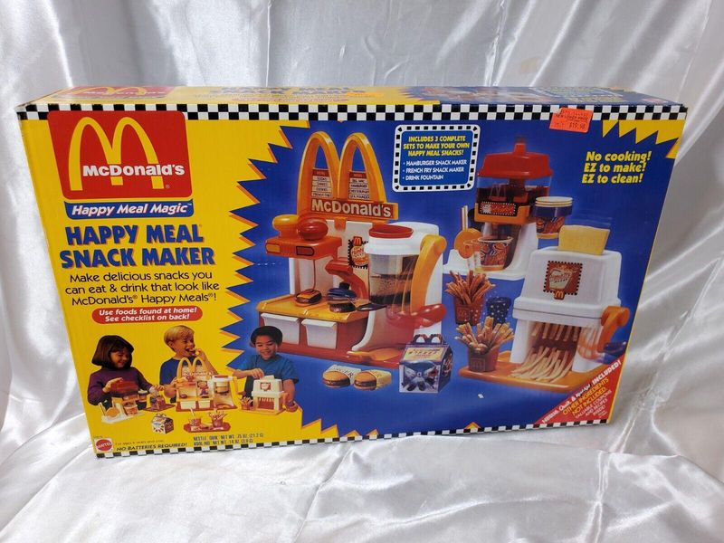 Mattel Mcdonald's Happy Meal Magic Snack Maker 1993
