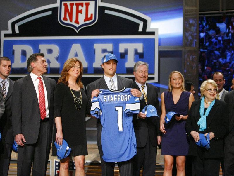 Matthew Stafford at 2009 NFL draft