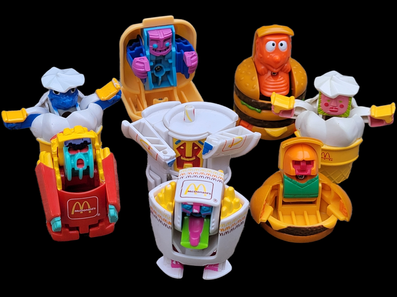 McDonald’s Changeables 80's toys