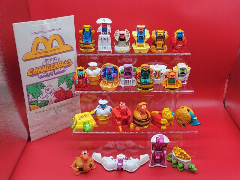 Mcdonalds Happy Meal Toys 1994 McFilm Set Of 4 Rare 