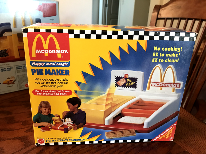 McDonald's Happy Meal Magic Frozen Fruit Snack Maker & Happy Meal Magic Pie Maker