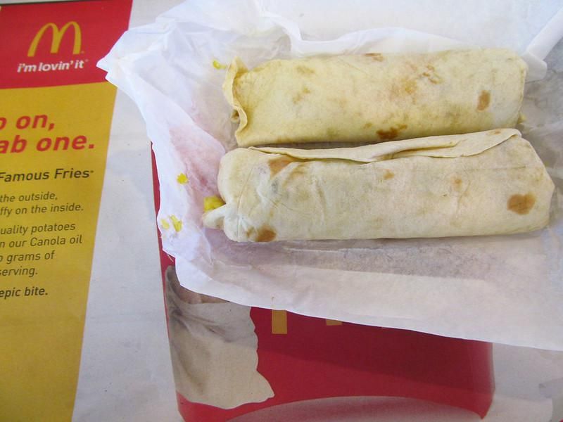 McDonald’s Sausage Burrito