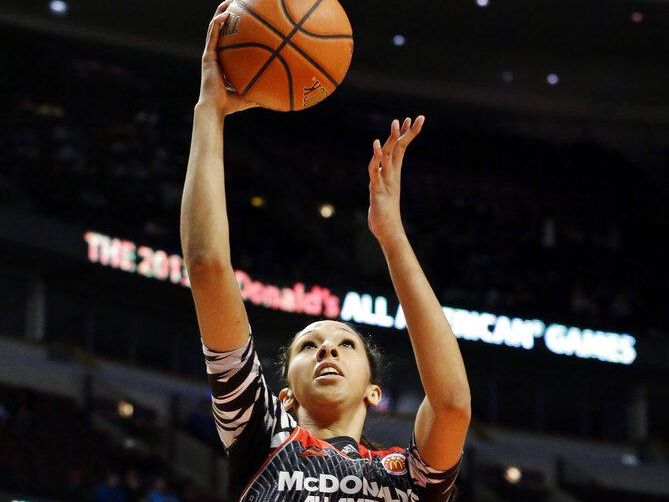 McDonald's West All-American's Mercedes Russell