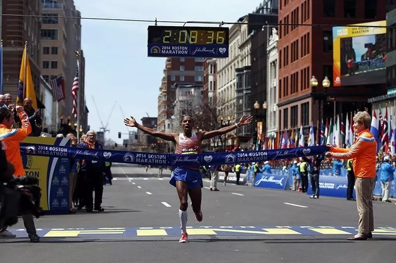 Meb Keflezighi won the 2014 Boston Marathon.