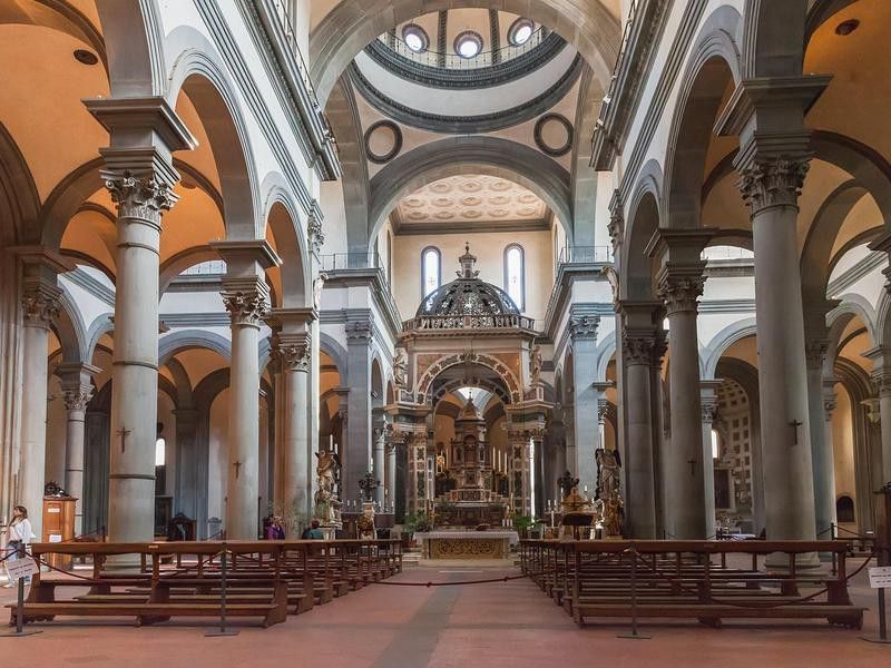 Medici Chapels, Santo Spirito Basilica