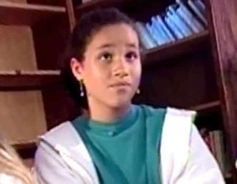 Meghan Markle at age 11