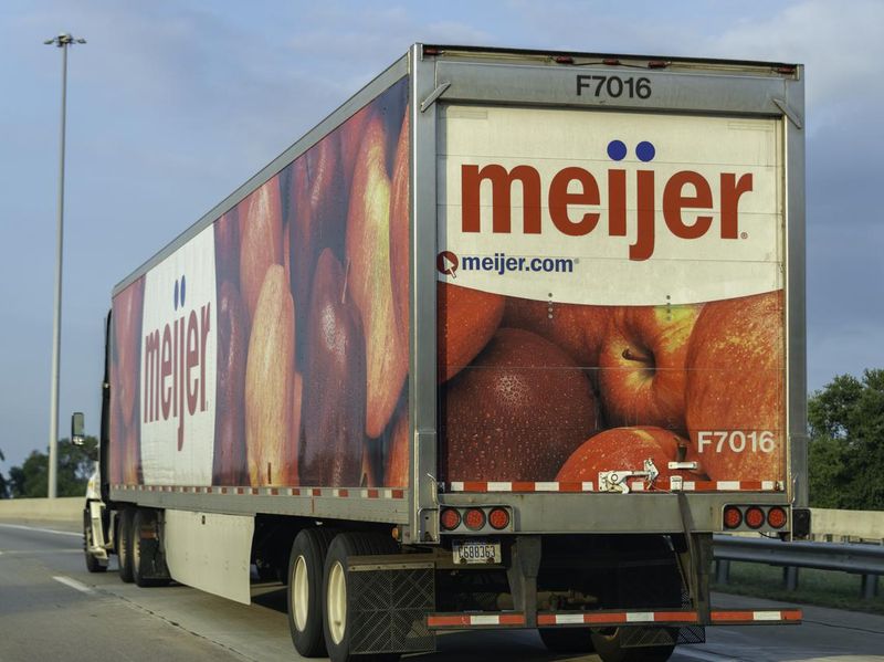 meijer distribution semi-truck