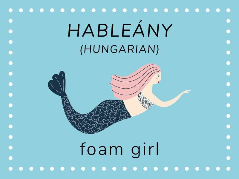 "Mermaid" in Hungarian