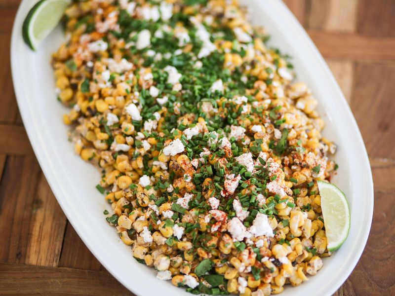 Mexican street corn salad recipe