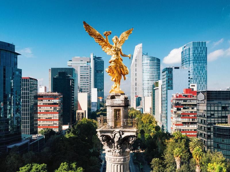 Mexico City statue
